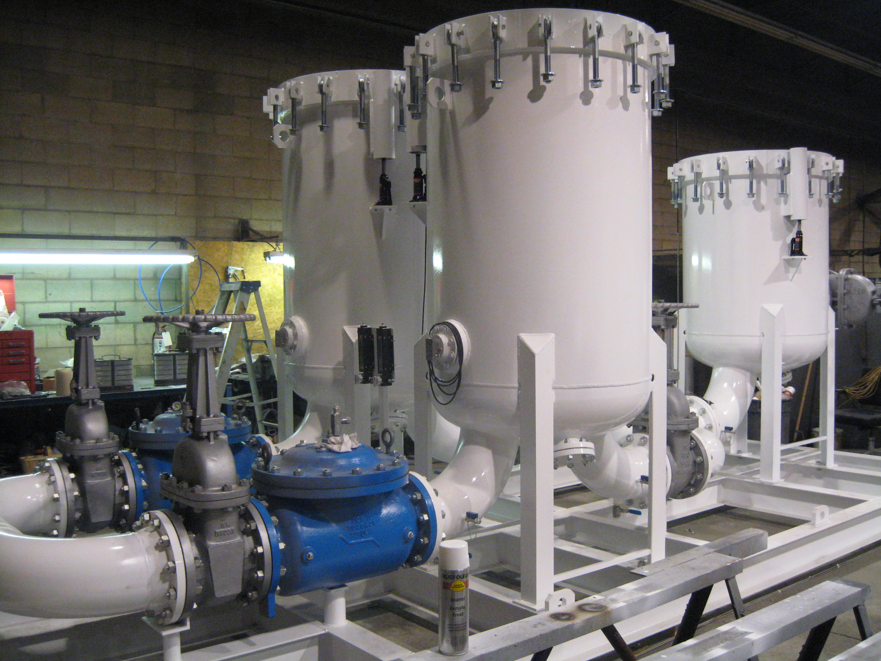 Industrial filtration vessels and process equipment by Lemico