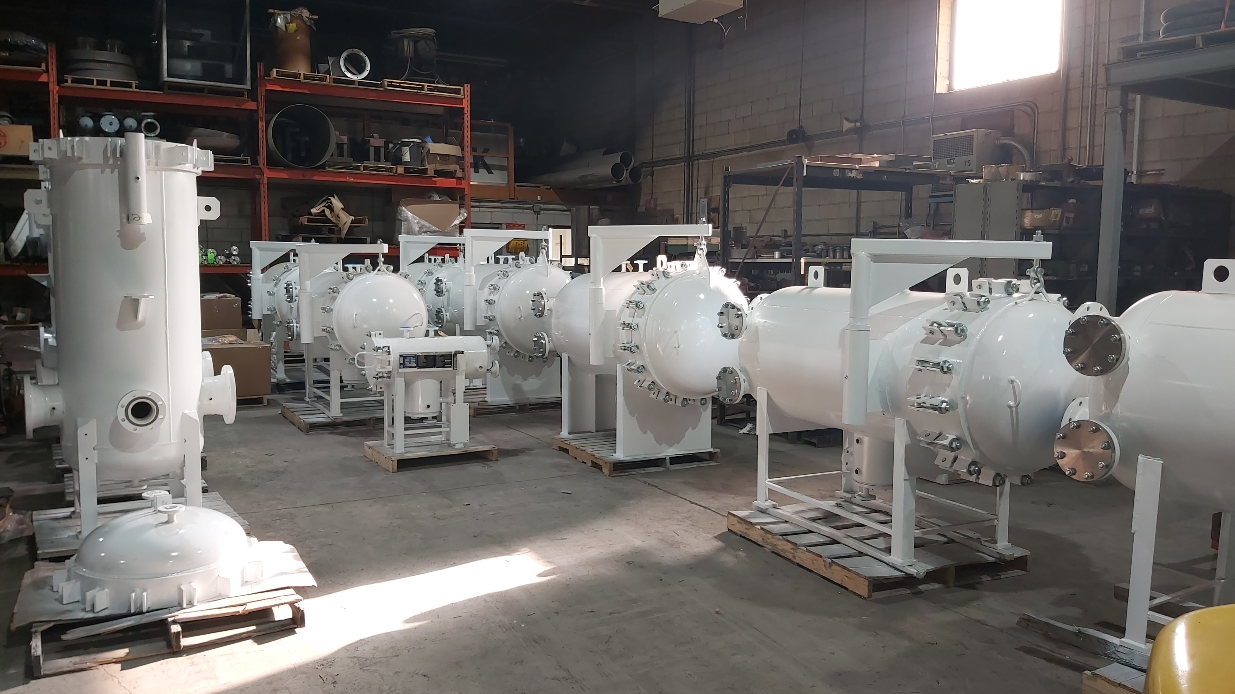 Jet Fuel Filtration Vessels supplied by Lemico