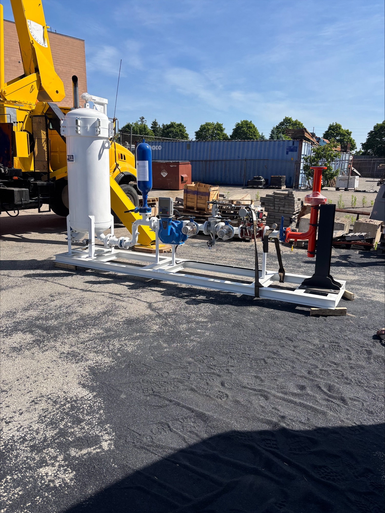 Rail fueling support equipment by Lemico