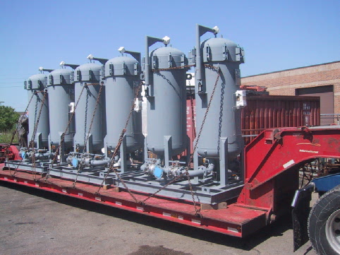 Filter vessel package supplied by Lemico