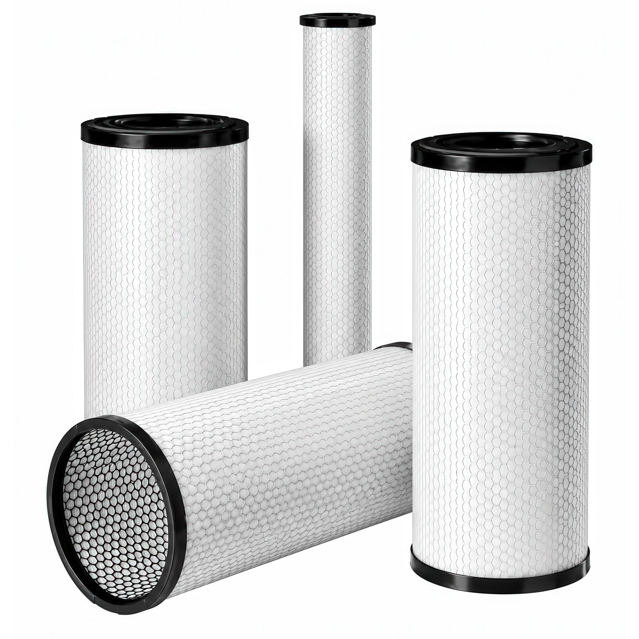 Coalescing and separation media for industrial liquid filtration